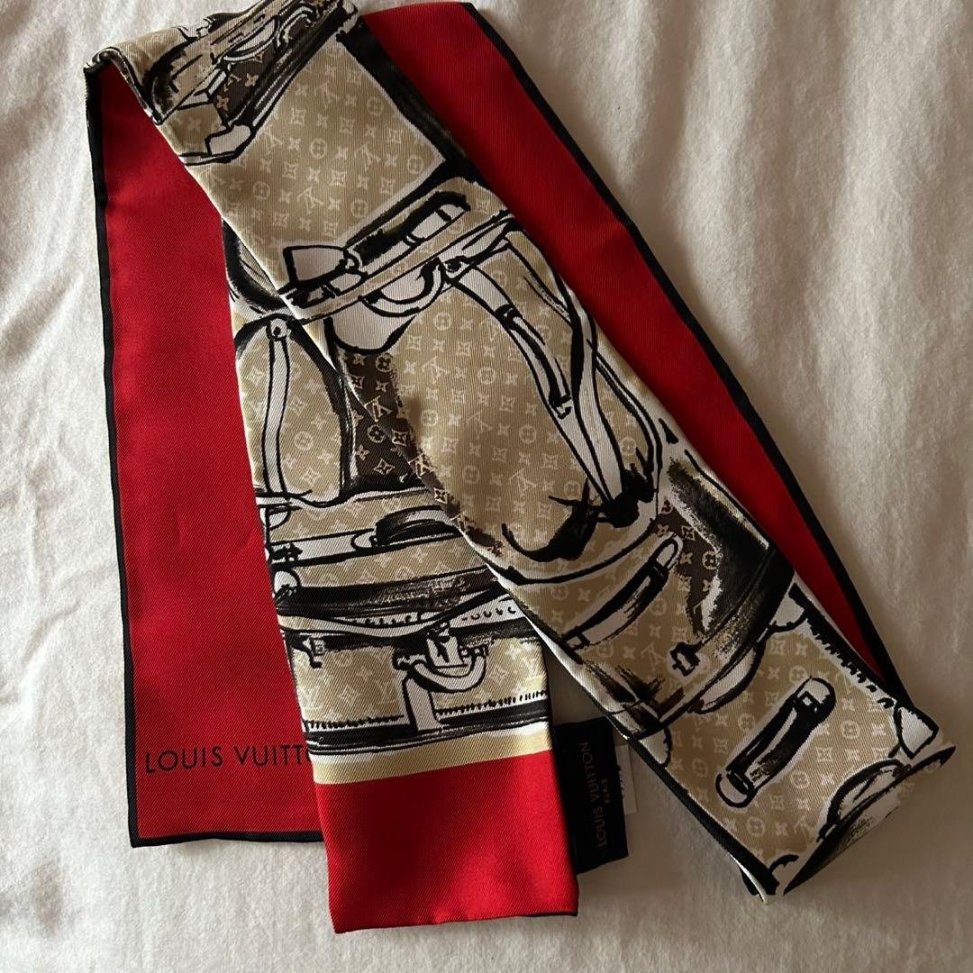 トナカイ☆　LOUIS VUITTON シルクスカーフ